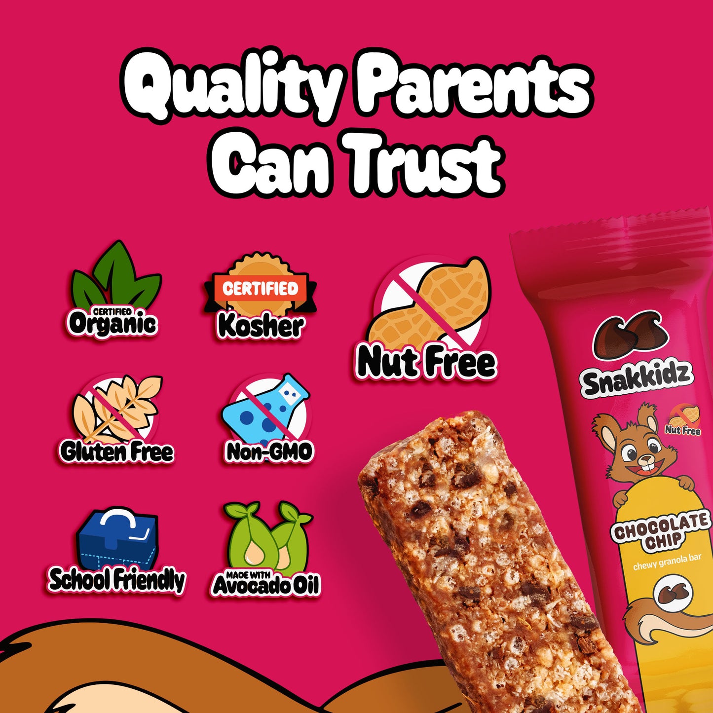 Chocolate Chip Granola Bar 45 Count