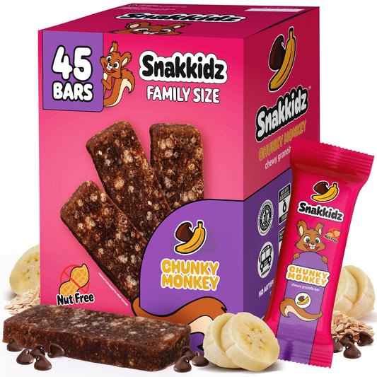 Chunky Monkey Granola Bar 45 Count