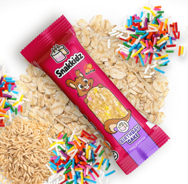 Birthday Cake Granola Bar